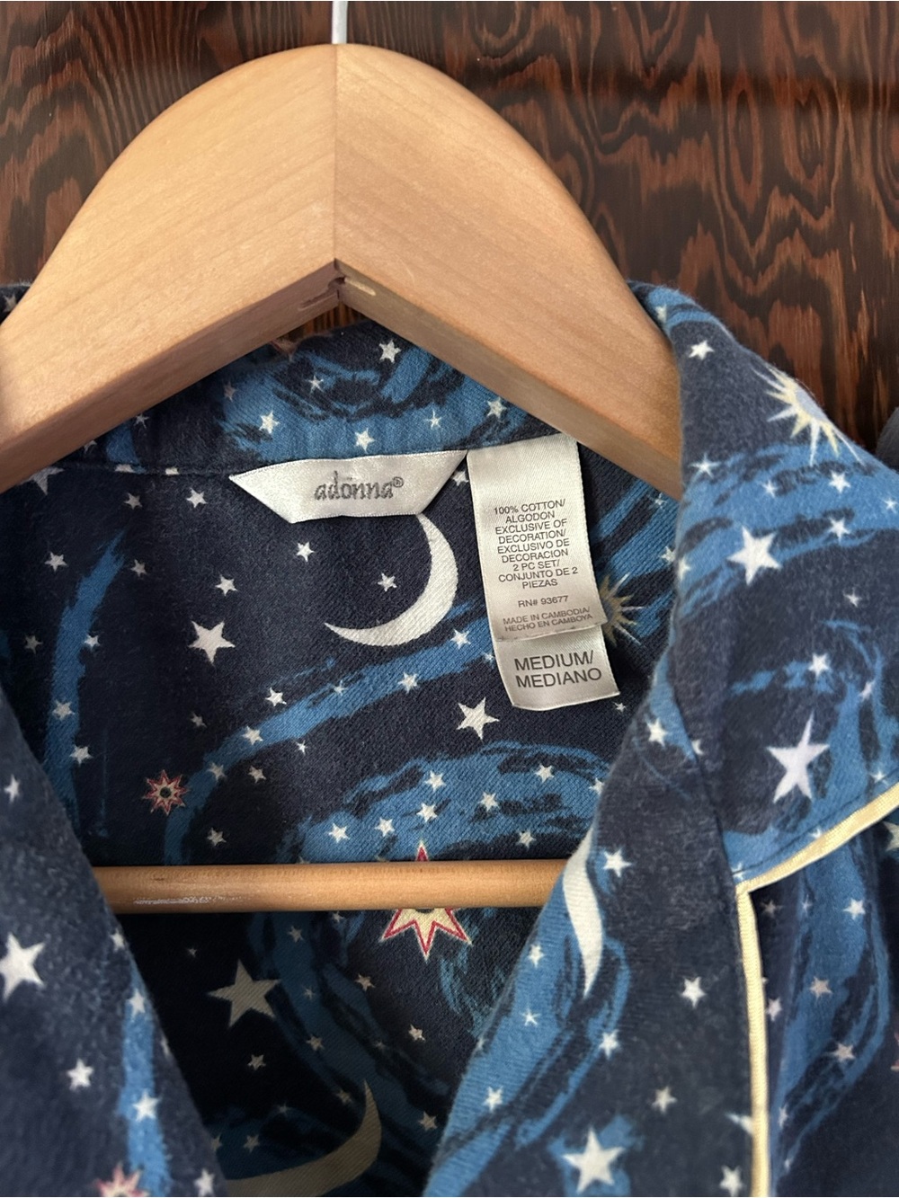 Celestial Cotton Pajama Set - Picture 4 of 4